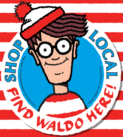 Where's Waldo At Books Inc - Find Waldo (400x443), Png Download