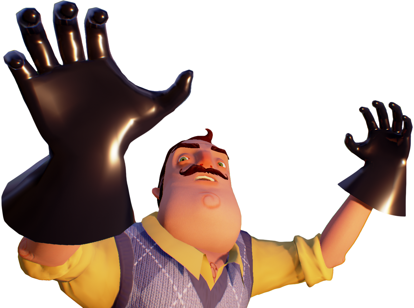 Végre Megérkezett A Játszható 'alpha 4″ , Változata, - Hello Neighbor Png (1363x1012), Png Download