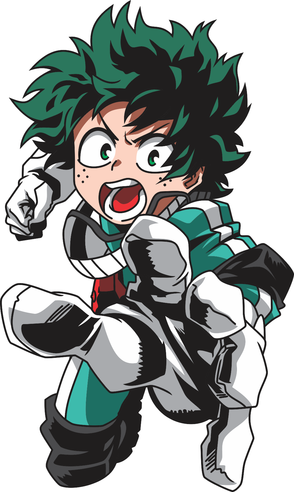 Art Id - - Midoriya Izuku Transparent (1000x1673), Png Download