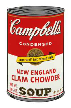 Campbell's Soup Logo Png - Pop Art Andy Warhol (646x381), Png Download