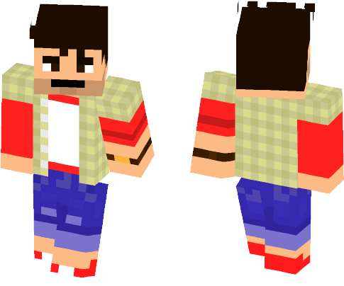 Rick - Skin (584x497), Png Download