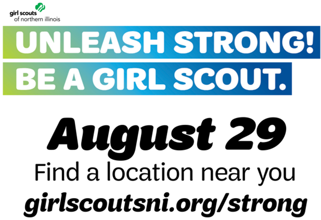 Local Girl Scouts Unleash Strong With First-ever Regional - Girl Scout Volunteer (900x440), Png Download
