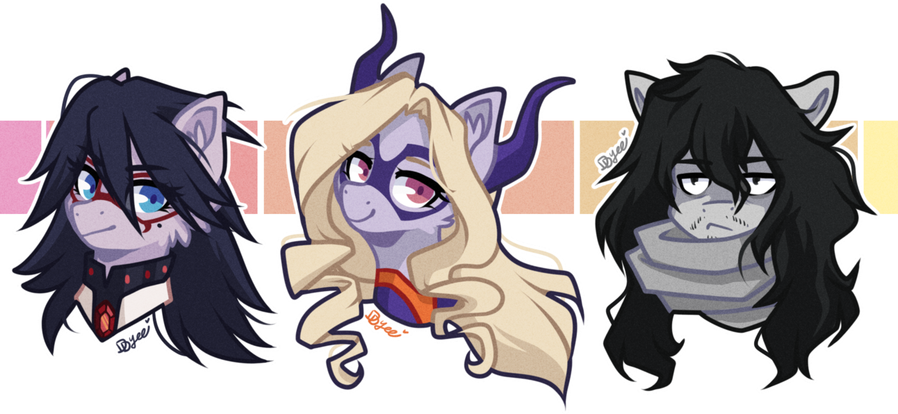 D-dyee, Eraserhead's Hero Costume, Female, Male, Mare, - Midnight X Mt Lady (1280x590), Png Download