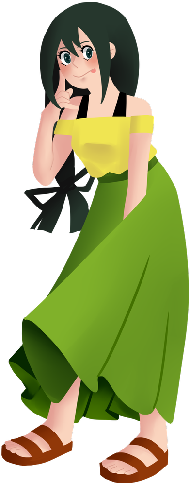 Draaabi Tsuyu <3 - Cartoon (943x1200), Png Download