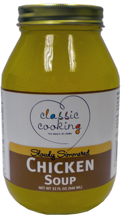 Are Slowly Simmered To Perfection Using Our Time Honored - Classic Cooking Mushroom Barley Soup, Slowly Simmered (639x503), Png Download