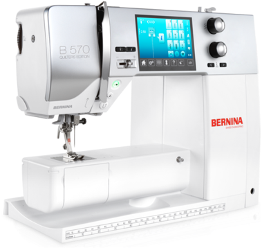 New Bernina 570 Qe - Bernina 570qe Sewing Machine (580x387), Png Download