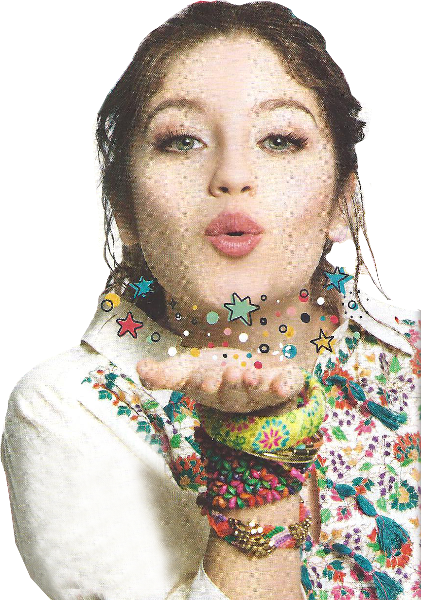 Luniita - Karol Sevilla Nina Png (866x1235), Png Download