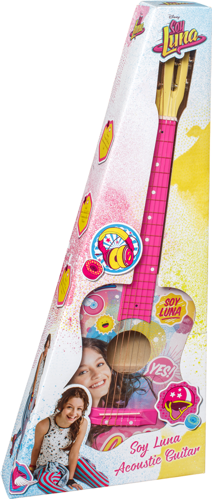 Soy Luna Guitar 78 Cm, , Large - Mallette Maquillage Soy Luna (428x1004), Png Download