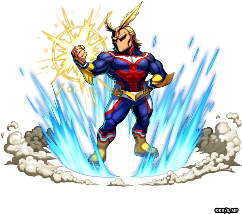 Please Share - Brave Frontier My Hero Academia (500x500), Png Download