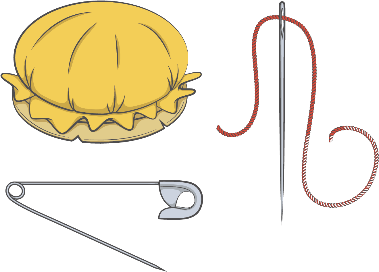 Sewing Needle Cross Stitch - Sewing (1500x1500), Png Download