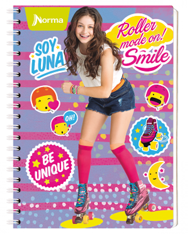 Norma Cuaderno Argollado Soy Luna De 3 M - Lexibook - Hp015sl - Disney Soy Luna Stereo Headphones (800x800), Png Download
