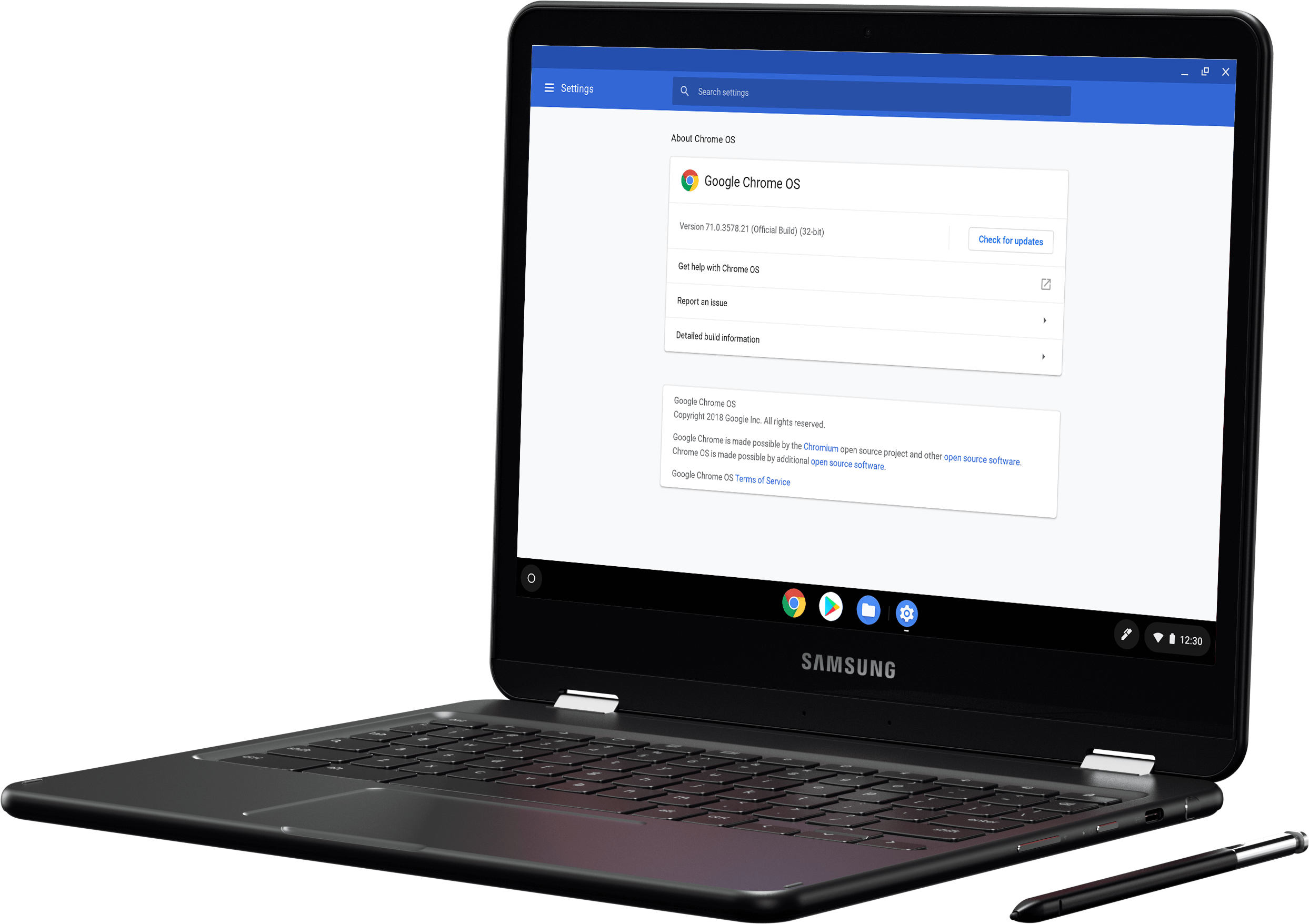 Stay One Step Ahead With Auto Updates - Chrome Os Features 2018 (2487x1756), Png Download