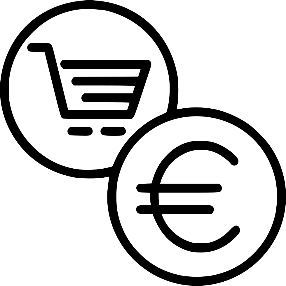 Euro Online Commerce Cart Trade Finance Comments - High Prices Png (980x982), Png Download