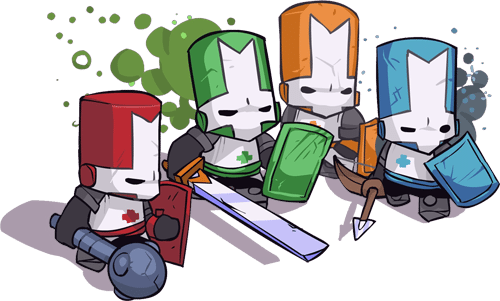 Top 12 Games Xbla - Castle Crashers Png (500x301), Png Download
