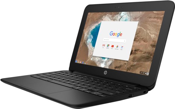 Hp Chromebook - Laptop Touch Screen 2018 (573x430), Png Download