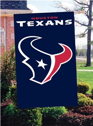 Houston Texans Applique Banner Flag - Houston Texans (434x434), Png Download