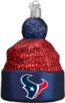 Houston Texans Beanie Ornament (387x387), Png Download