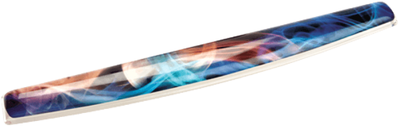 Fellowes Rainbow Smoke Keyboard Wrist Rest - Bangle (800x800), Png Download