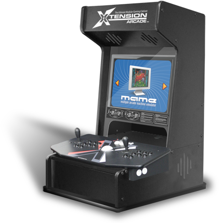 Scaled Down Base Section Of The Standard Upright Xtension - X Arcade Table Top Cabinet (450x470), Png Download