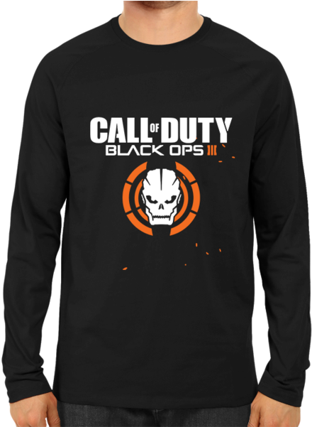 Call Of Duty Black Ops 3 Full Sleeve Black - Call Of Duty Black Ops 3 (600x600), Png Download