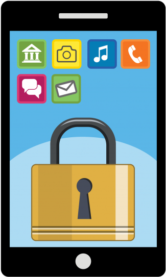 Ouch March 2017 Securely Using Mobile Apps - Mobile App (800x600), Png Download