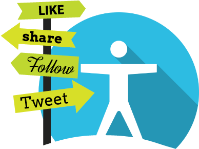 Like Follow Share Icon (400x400), Png Download