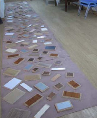 The Irregular Walkway Created By Wooden Pieces Which - Carpet (584x482), Png Download