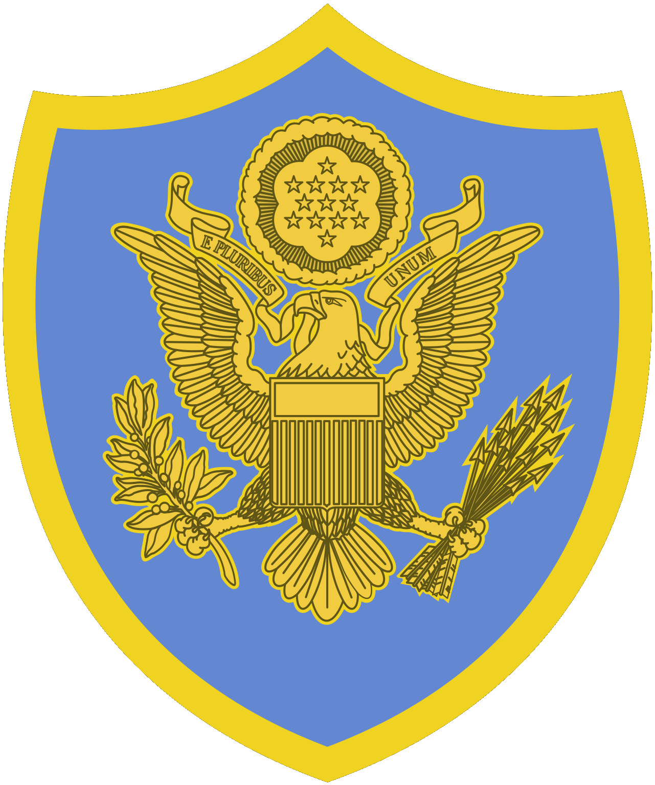 Personnel Assigned To Dod And Joint Activities - D-pdod, Dod And Joint Activities Unit Id Badge Dc-1290 (1281x1536), Png Download