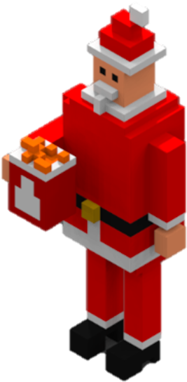 Christmas Colonel Sanders - Lego (323x591), Png Download