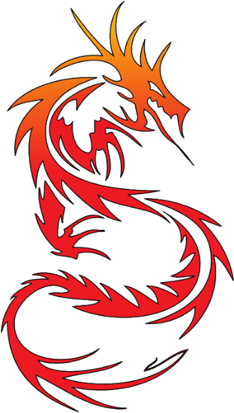 Imagenes De Dragon Para Tatuajes (348x600), Png Download