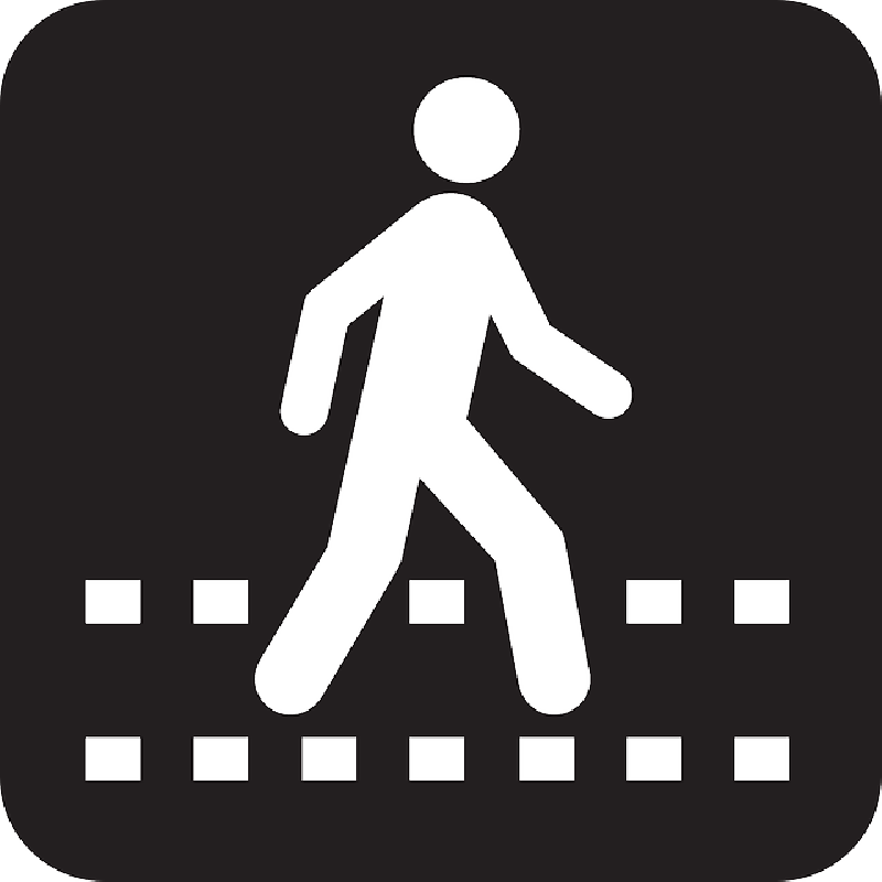 Mb Image/png - Walking Symbol (800x800), Png Download