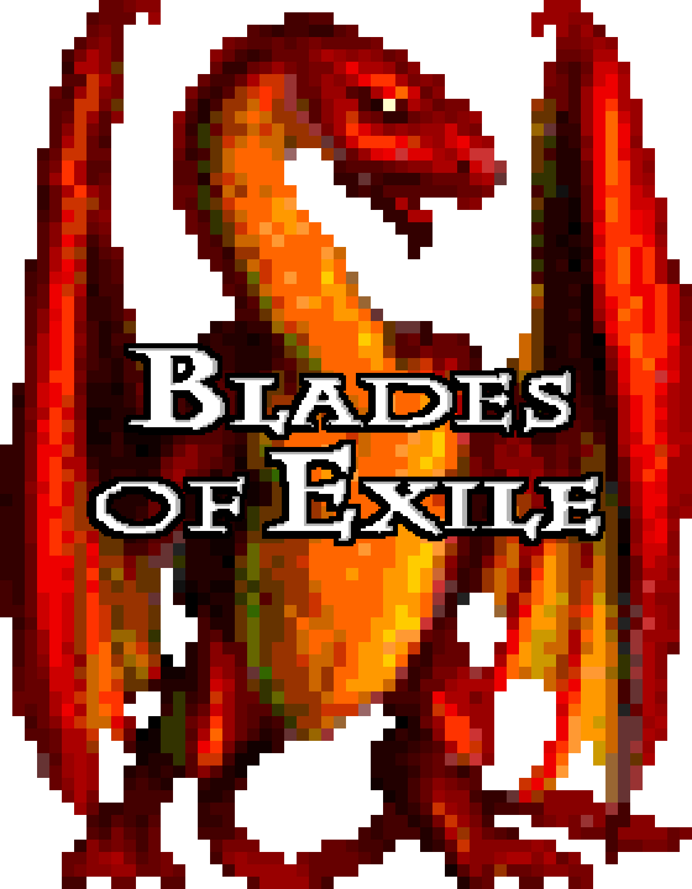 Blades Of Exile Red Dragon - Awesome Face (1400x1800), Png Download