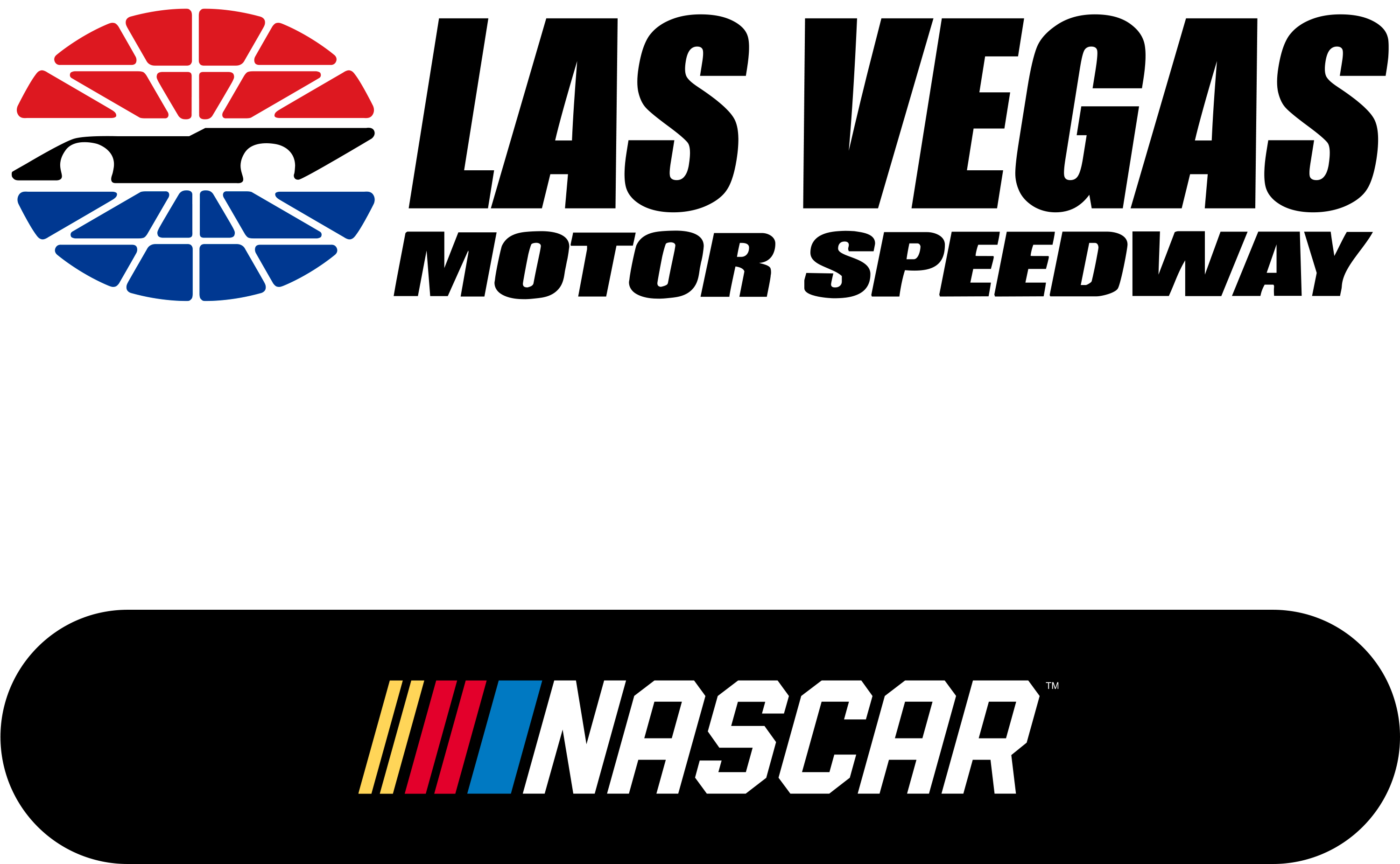 Las Vegas 1 Rental - Las Vegas Speedway Logo (3000x2500), Png Download