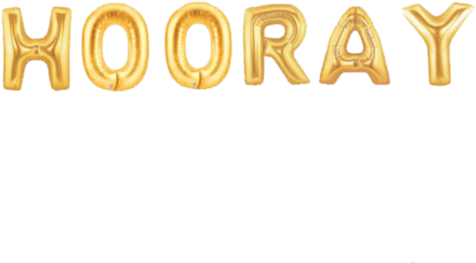 End Of Crusades - 40 Inch Gold Letter I Foil Balloon (1) (640x424), Png Download