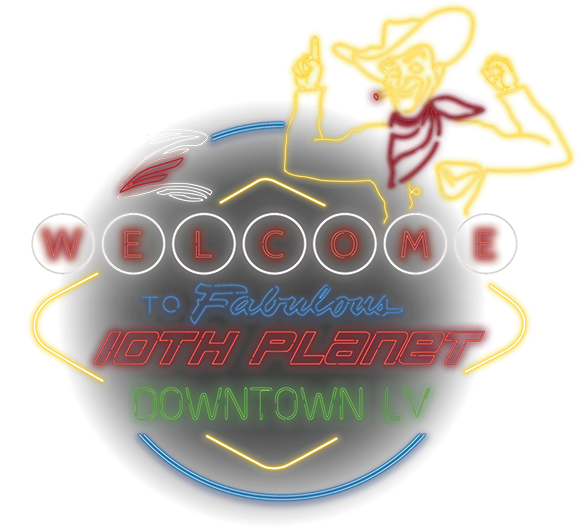 Dt10p - 10th Planet Las Vegas Downtown (600x547), Png Download
