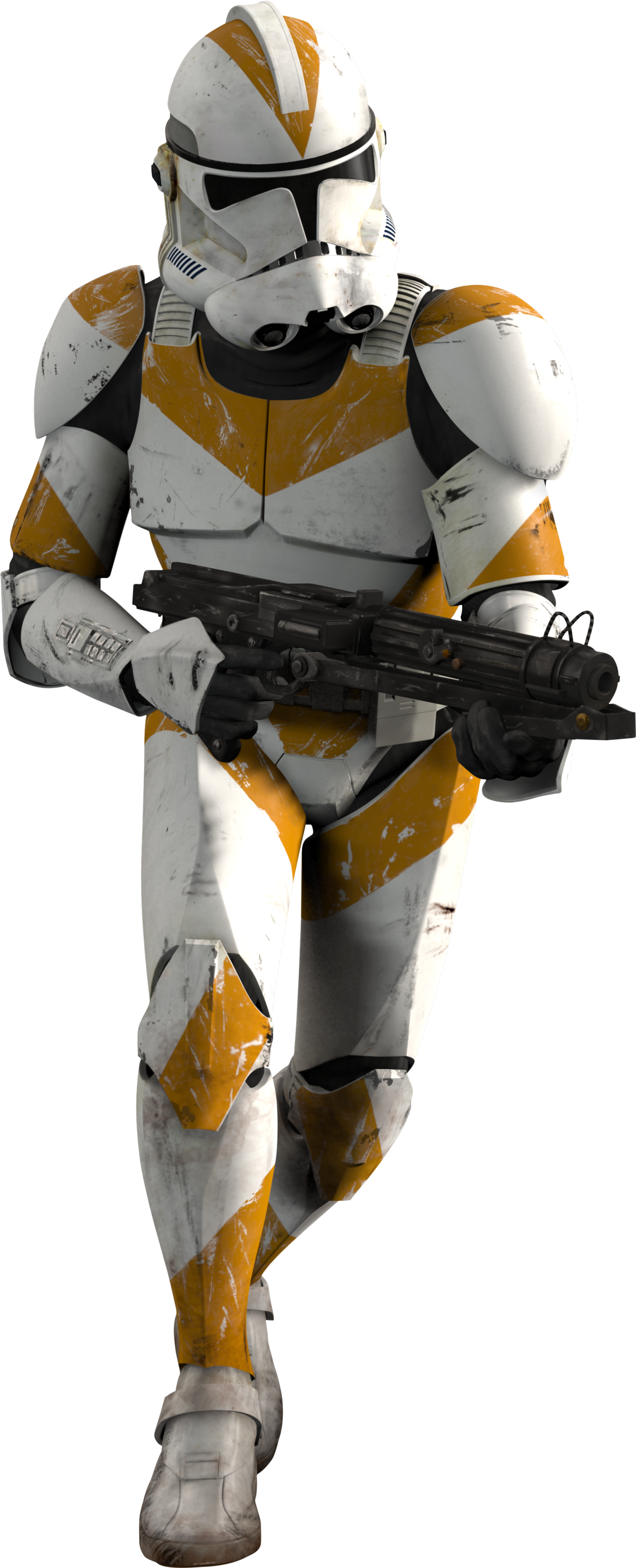 212th Clone Trooper - 212 Attack Battalion Trooper (2000x4100), Png Download
