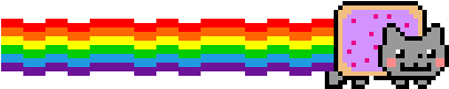 Nyan Cat Png - Nyan Cat (960x640), Png Download