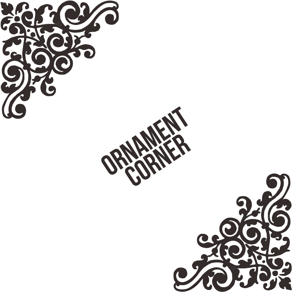 Ornament Vector Untuk Pojok, Corner Format Cdr, Png - Cute Fill In Calendar (1122x1122), Png Download