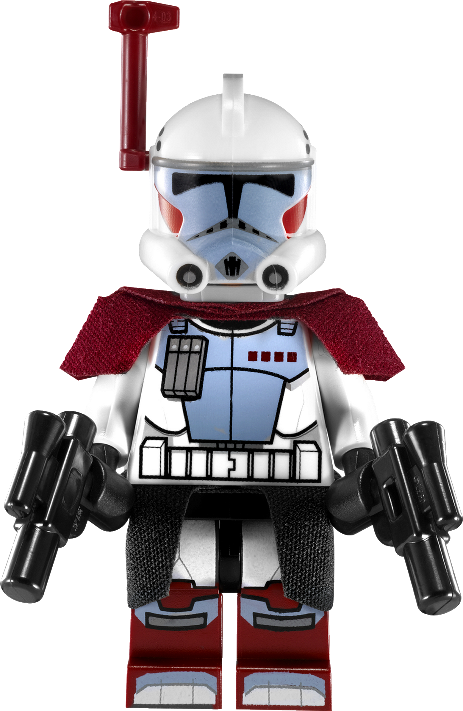 Arc Trooper - Lego Clone Arc Trooper (1588x2392), Png Download