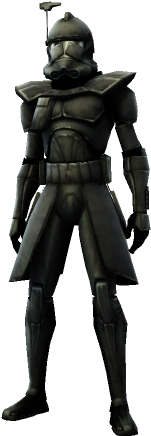 Arc Trooper General - Star Wars Clone Trooper General (256x470), Png Download