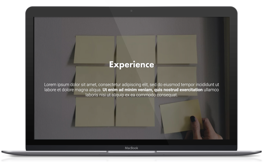 Timeline Presentation Template 3 - Business (1000x615), Png Download