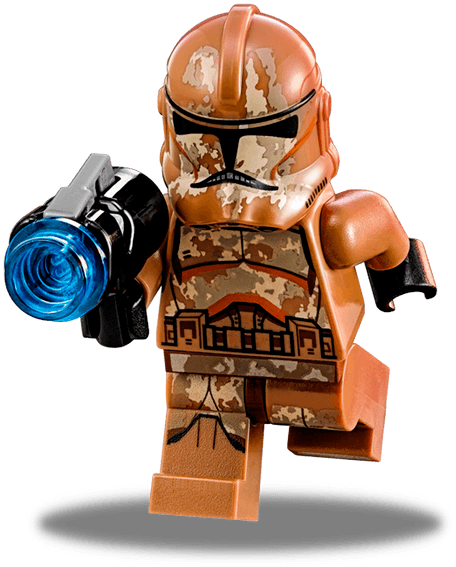 Geonosis Clone Trooper™ - Lego Star Wars Geonosis Clone Trooper (504x672), Png Download