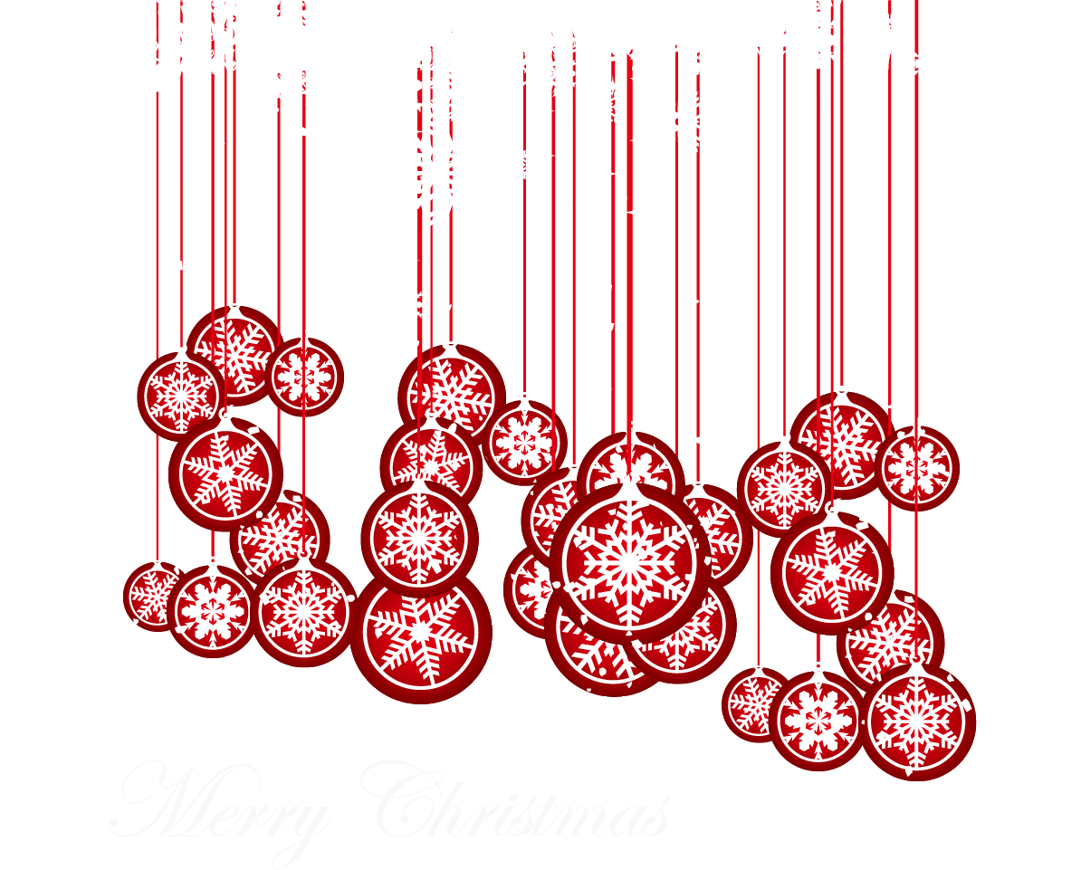 Christmas Decoration Vector Free Download With Ornament - Christmas Day (1194x961), Png Download