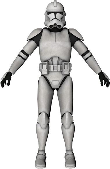 [ Img] Basic Clone Trooper - Action Figure (1280x720), Png Download