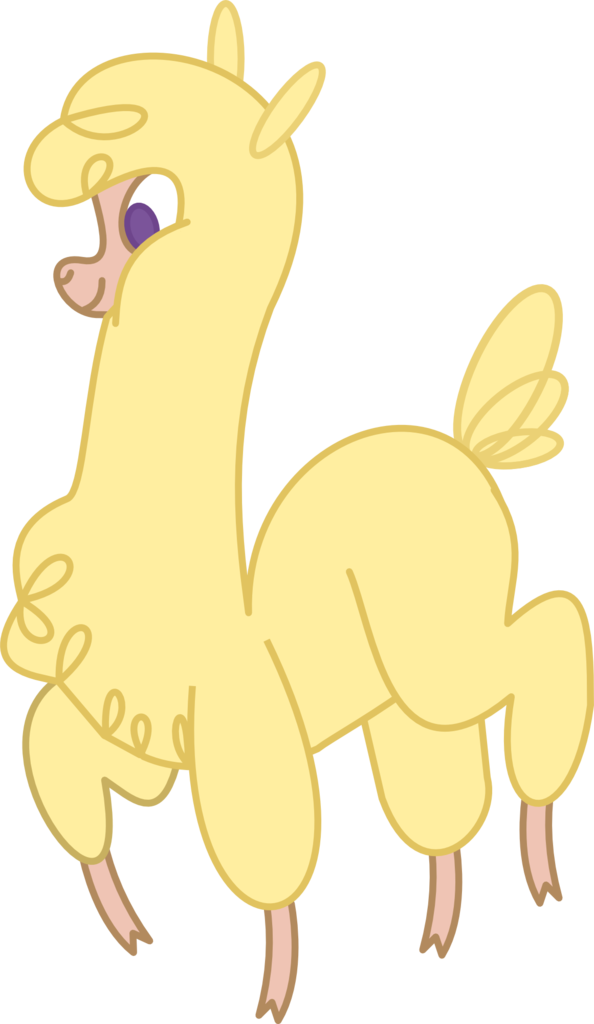 Svg Royalty Free Download Alpaca Clipart - Llama Cartoon Transparent Background (594x1024), Png Download