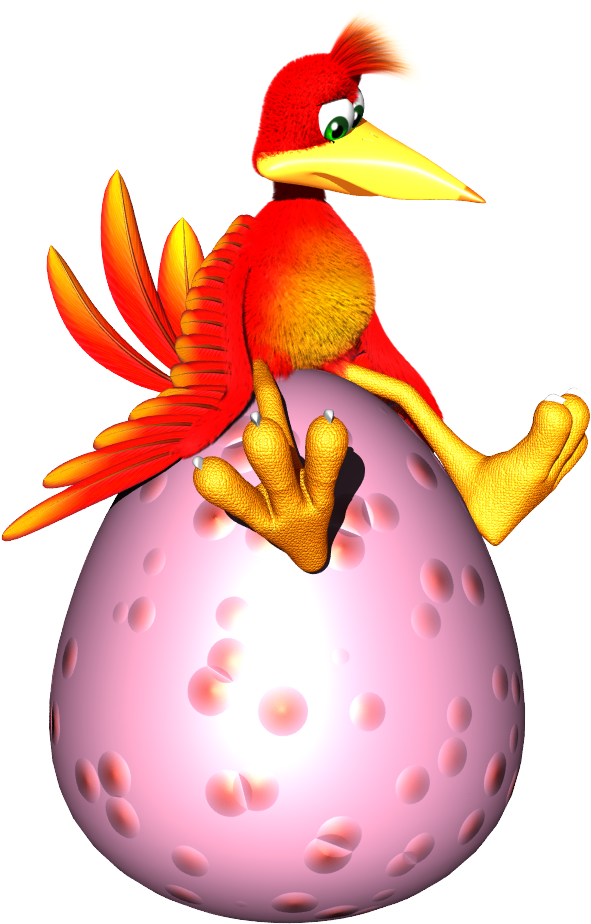 Game - Banjo Kazooie Egg (652x961), Png Download