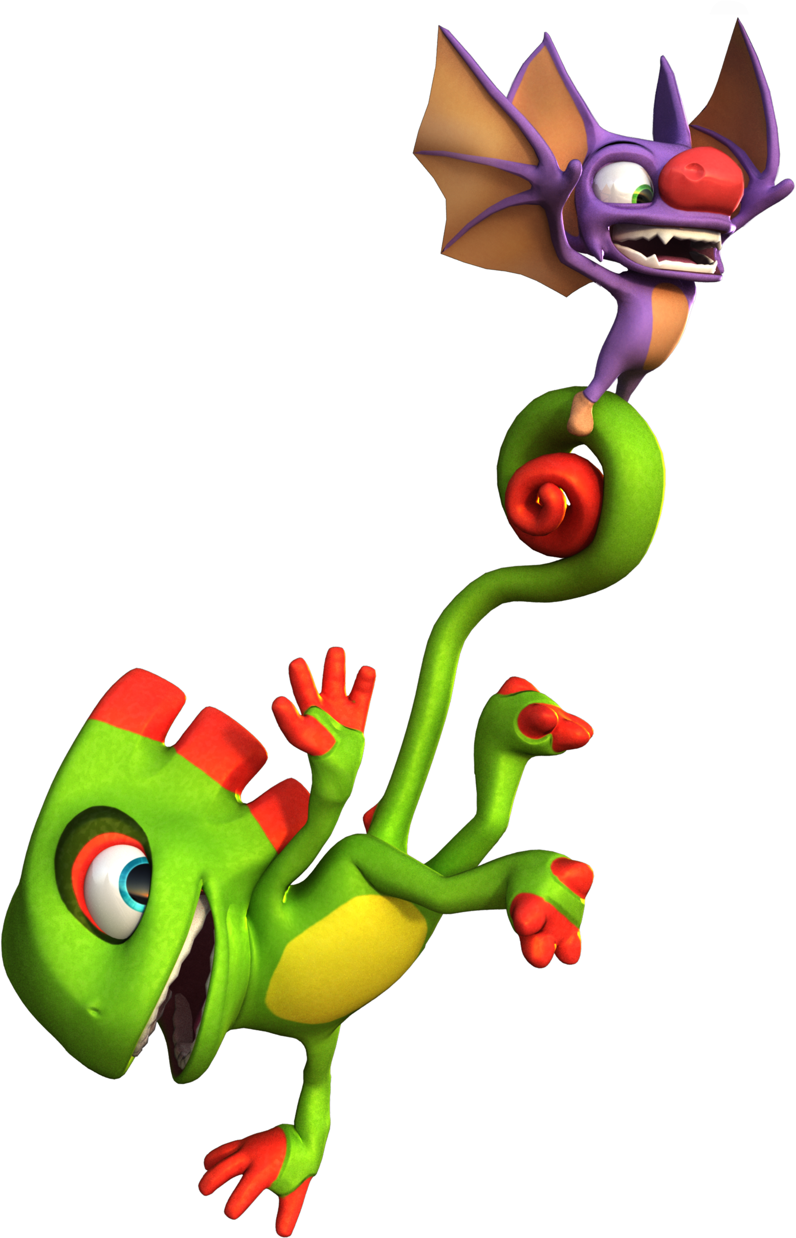 Yooka Laylee New - Yooka Laylee (1642x2442), Png Download