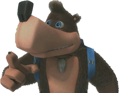 Banjo's New Look For Nuts & Bolts - Banjo Kazooie Nuts And Bolts Png (413x331), Png Download