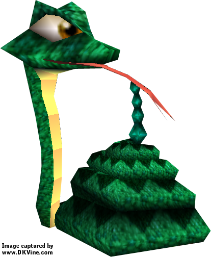Game - Banjo Kazooie Snake (414x504), Png Download