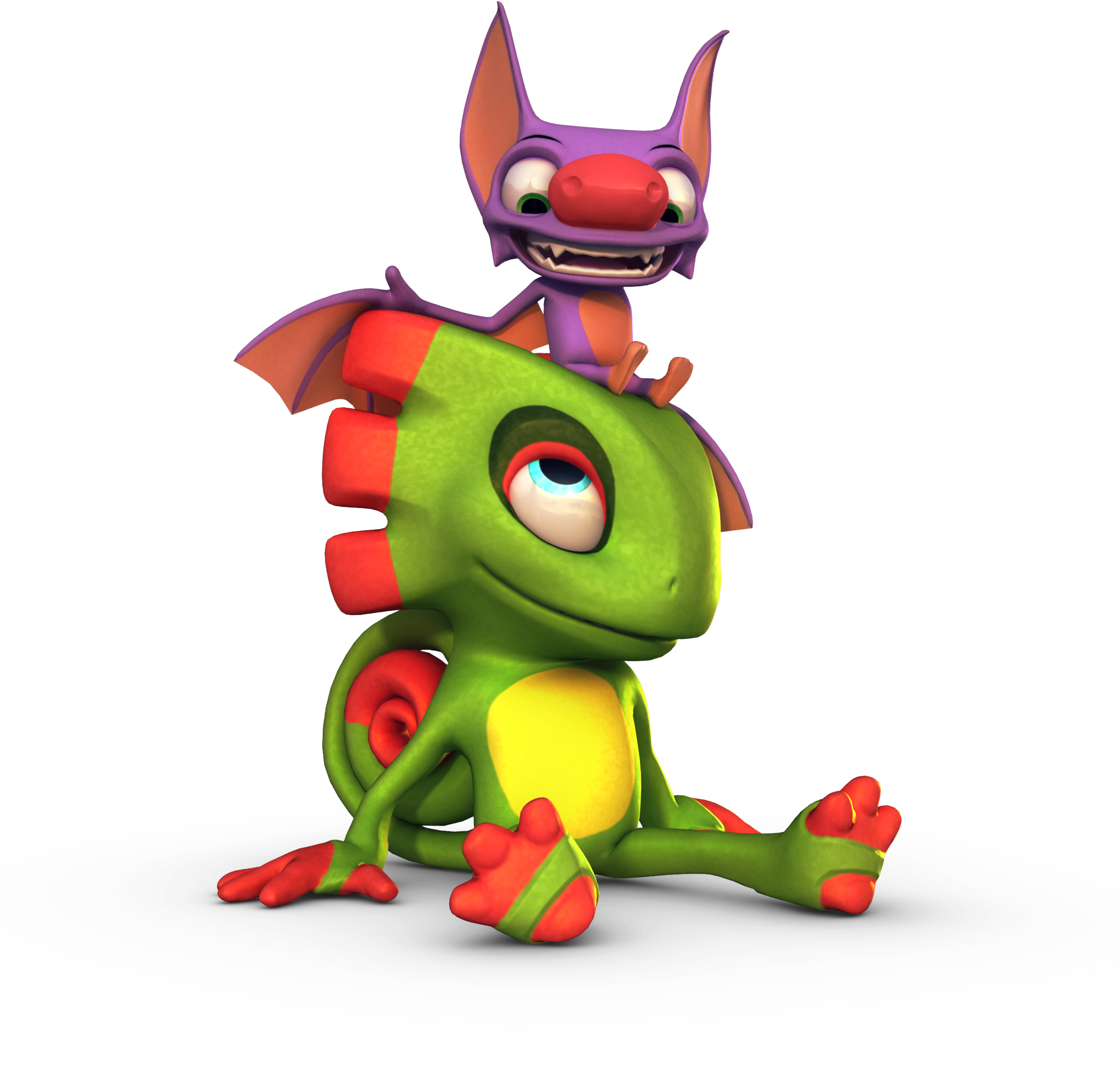Yooka And Laylee (top) Are The Newest Stars Of This - Yooka Laylee (2500x2500), Png Download